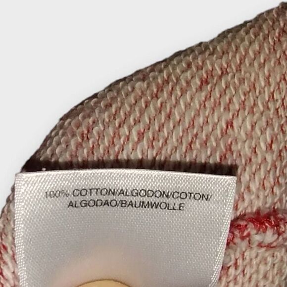 Anne Klein Top Shirt Womens Sz XLarge Red Silver Studs Pullover Sweatshirt - Picture 7 of 10